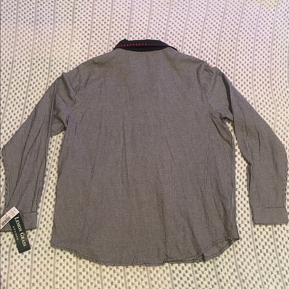 NWT Vintage Lemon Grass Studio Holiday Button Up Shirt with Snowman Design - Picture 11 of 13